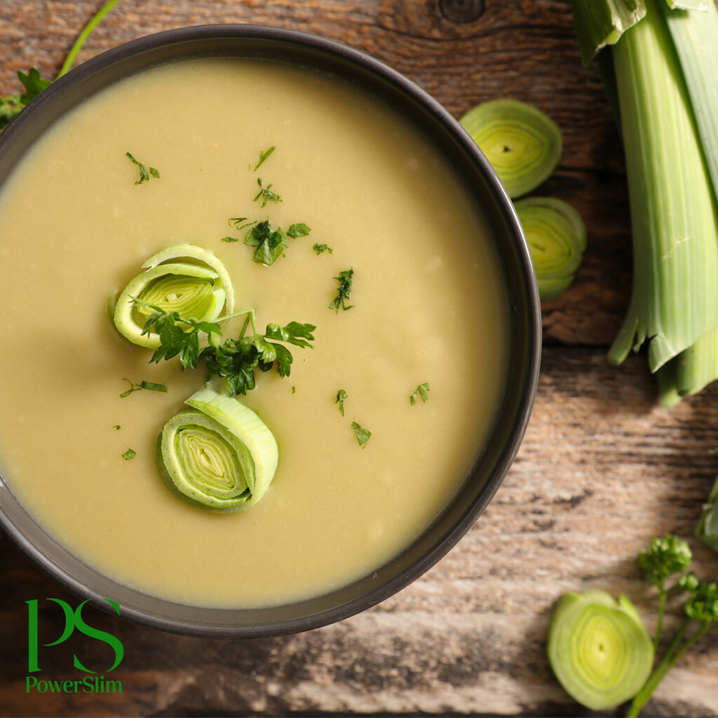 Cremige Lauchsuppe