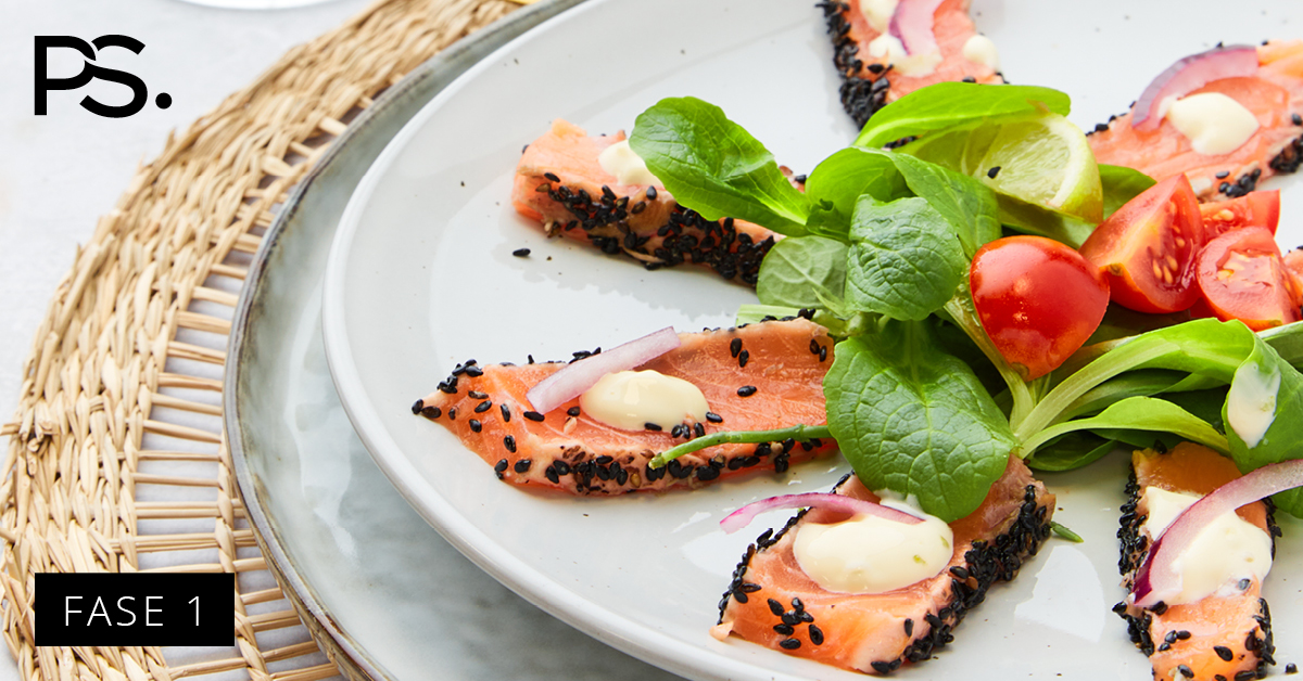 Lachs Tataki