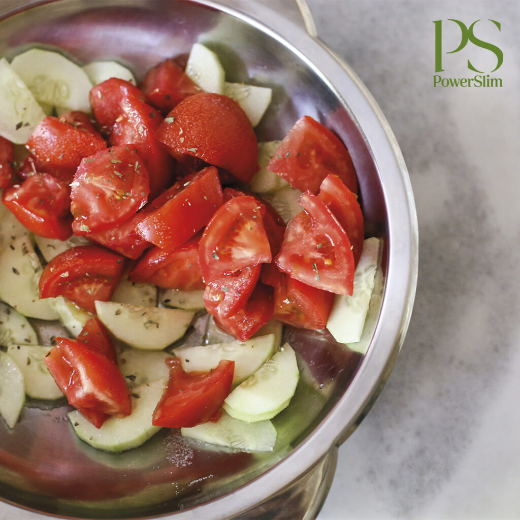 Tomaten-Gurken-Salat