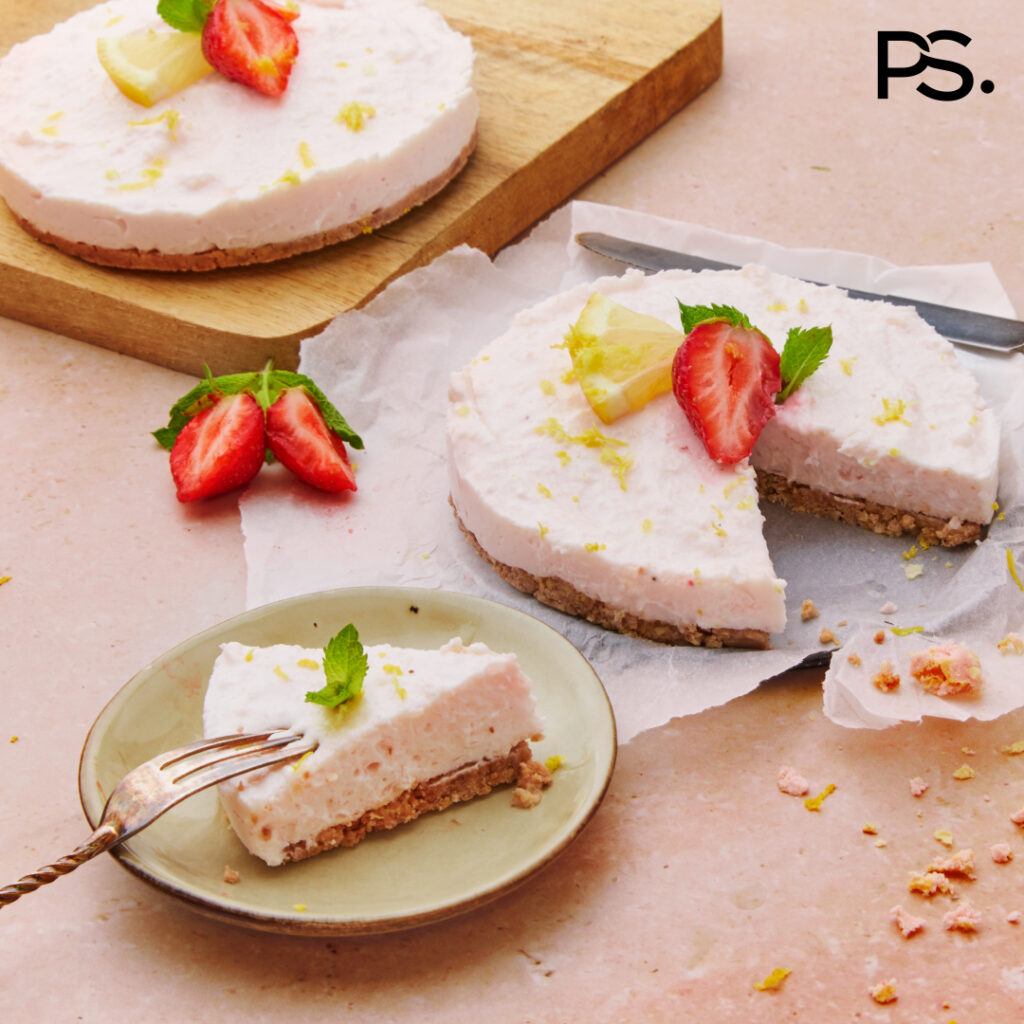 Erdbeer-Zitronen-Cheesecake