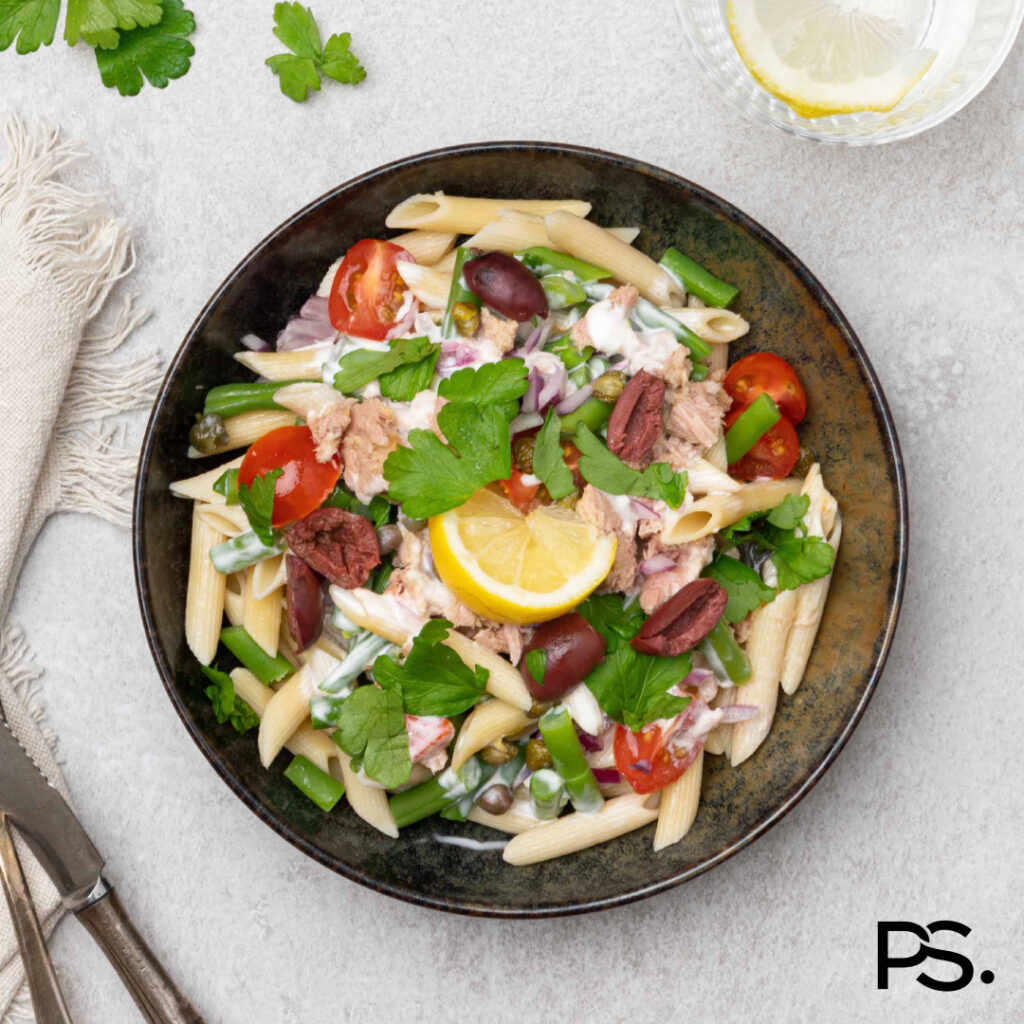 Penne mit Thunfisch und Artischocke