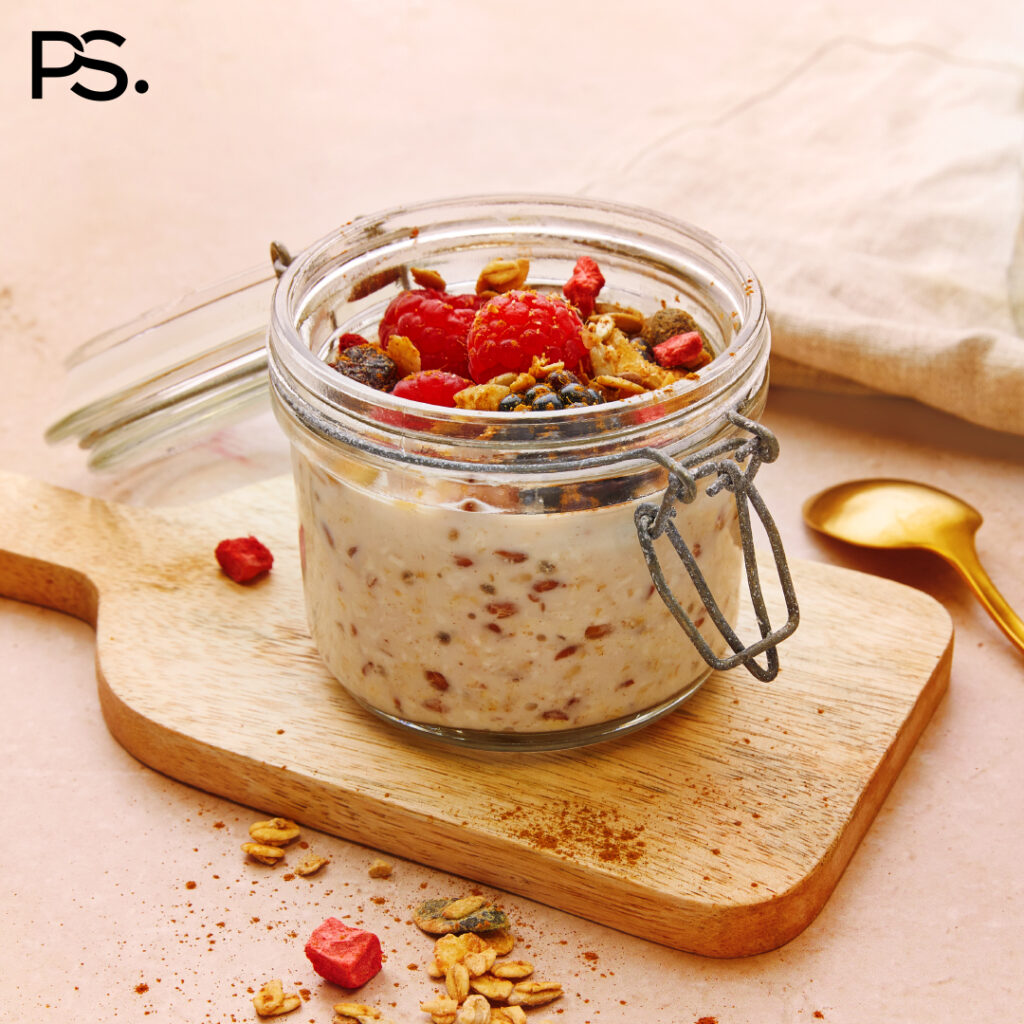 Overnight Oats mit Granola